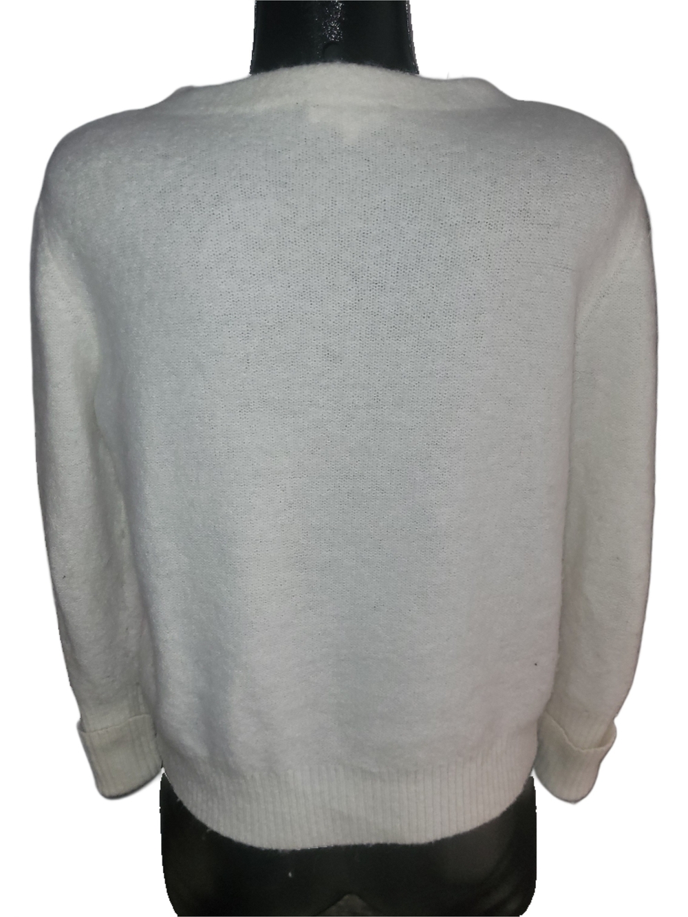 Opus Polora Angora Wool Blend Knit Colorblock Sweater Size 38 EU - Picture 6 of 8